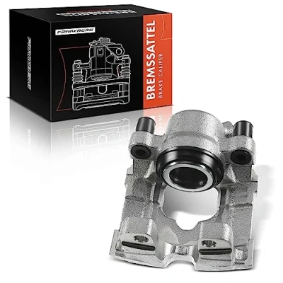 Image of Frankberg Brake Calipers Front Left Passenger Side Compatible with 1 Series E81 120 130 2.0L 3.0L 3 E90 316 320 1.6L 2007 2011 2006 Replace# 34116776527