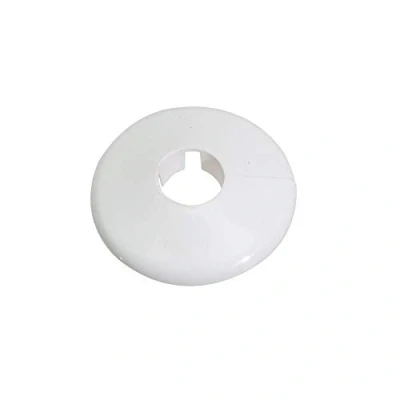 Image of Talon White Plastic Pipe Cover pk of 2 for 10mm