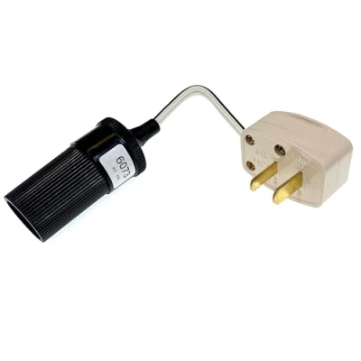 Image of Adapt It 12v Cigar Socket to Clipsal Style 2 Pin Plug