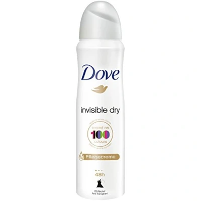 Image of Dove Invisible Dry Anti Perspirant Deodorant Spray Pack of 3 x 150 ml
