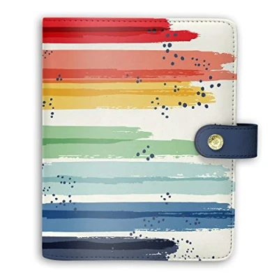 Image of Pukka Pad, Carpe Diem Personal Planner with Weekly, Monthly Undated Inserts, 20 x 19 4 cm, Colour Wash