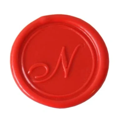 Image of Herbin Italic Script Seal and Handle, 24mm N