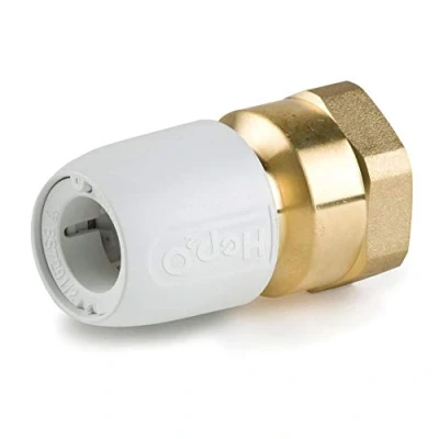 Image of Hep2O 15mm x 1/2&quot; Female BSP Pipe Fittings Socket Adaptor HEP20