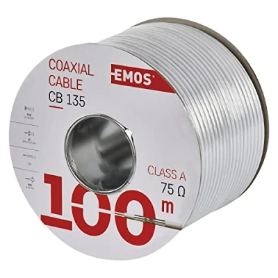 Image of EMOS cB135 100m Coaxial Cable