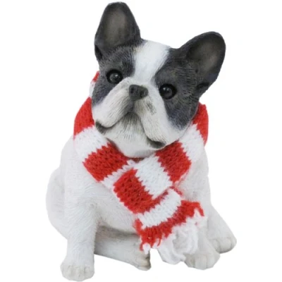 Image of Sandicast Christmas Ornament, French Bulldog, Brindle
