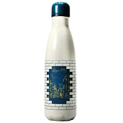 Image of Harry Potter Water Bottle Metal 500ml Diagon Alley Reusable Bottles