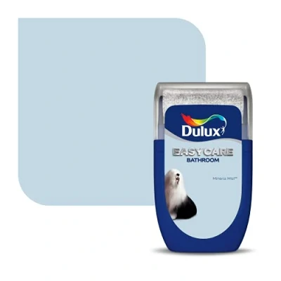 Image of Dulux Easycare Bathroom Tester Paint, Mineral Mist, 30 ml
