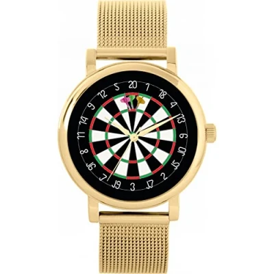Image of Toff London Mens Multicolour Dartboard 180 Watch