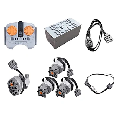 Image of BANDRA Technic Power Functions Set with Lighting Kit Motor and Remote Control Compatible Lego