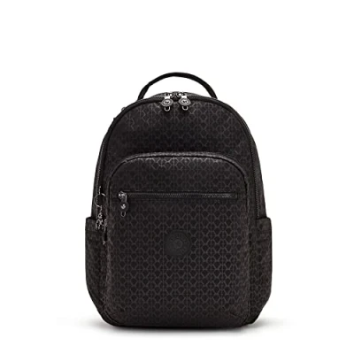 Image of Kipling Women&#039;s Seoul Laptop Backpack, Signature Emb 238, One Size