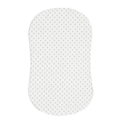 Image of HALO Bassinest Fitted Sheet Soft Bassinet for Baby 30 x 16 Pre Shrunk 100% Cotton Crib Breathable Bedtime Babies, Pebble