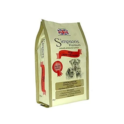 Image of Simpsons Complete Adult Chicken and Brown Rice, 200 g