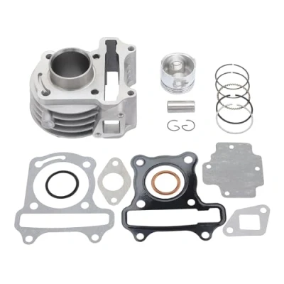 Image of GOOFIT 39mm Bore Cylinder Rebuild Kit Replacement For 4 Stroke GY6 49cc 50cc ATV Scooter