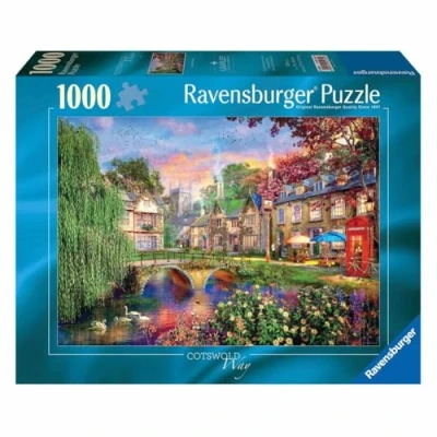 Image of Ravensburger Cotswold Way 1000 Piece Jigsaw Puzzles for Adults and Kids Age 12 Years Up