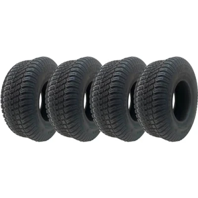 Image of 11x4.00 5 Lawnmower Grass Multi Turf Tyres 4ply Tubeless Wanda P332 (Set of 4)