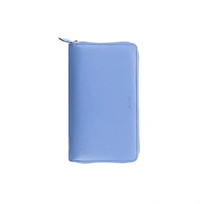 Image of Filofax Personal Compact Zip Saffiano Vista Blue