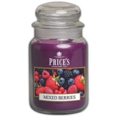 Image of Prices Fragrance Collection Mixed Berries Large Jar Candle