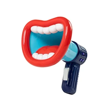 Image of Funtime Gifts 10629 Loudmouth Electronic Voice Changer, Red White and Blue