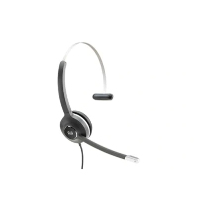 Image of Cisco Headset 531, Wired Single On Ear Quick Disconnect with RJ 9 Cable, Charcoal, 2 Year Limited Liability Warranty (CP HS W 531 RJ=)