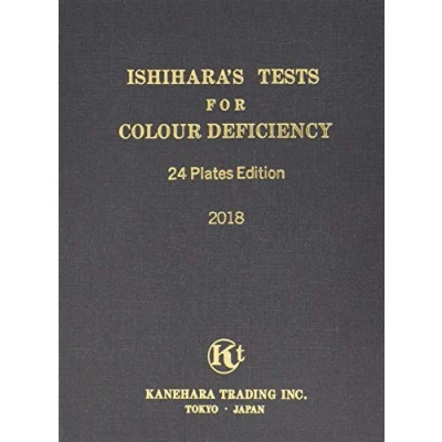 Image of Ishihara Test for Chromatic Book of 24 Sheets