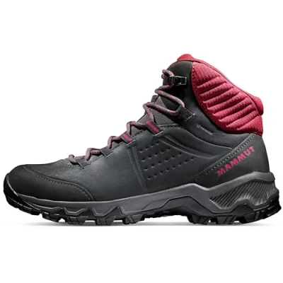 Image of Mammut Women&#039;s Nova Trail Running Shoe, Black Blood Red, 6.5 UK