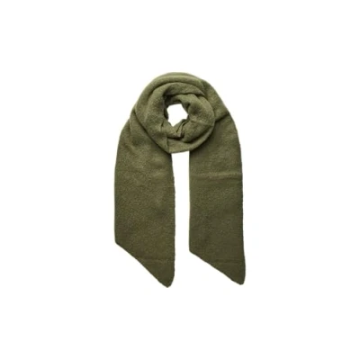 Image of PIECES Women&#039;s Pcpyron Long Scarf Noos Bc, Deep Lichen Green, One Size
