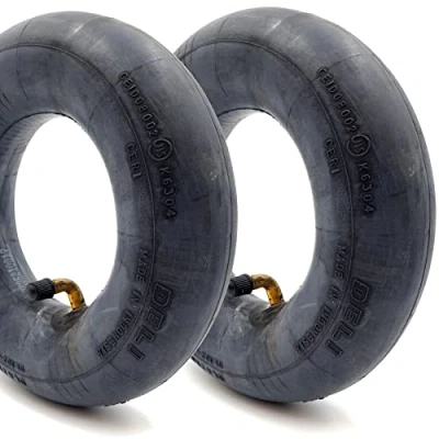Image of BlackRing 2x 3.00 4 Inner Tubes Bent Metal Valve TR87 Also Fits 260x85 and 10x3 Garden Cart Sack Truck Fishing Trolley