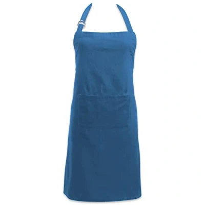 Image of DII Kitchen Collection, Cotton, Blue, Chef Apron
