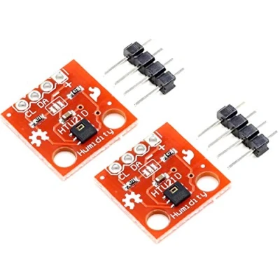 Image of TECNOIOT 2pcs HTU21D Temperature and Humidity Sensor Module Breakout