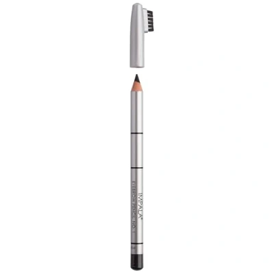 Image of IMPALA Brow Pencil with Brush Black Color No. 01 Achieve Perfect Brows, Tattoo Effect Full, Natural, and Lamination Natural Long Lasting Makeup