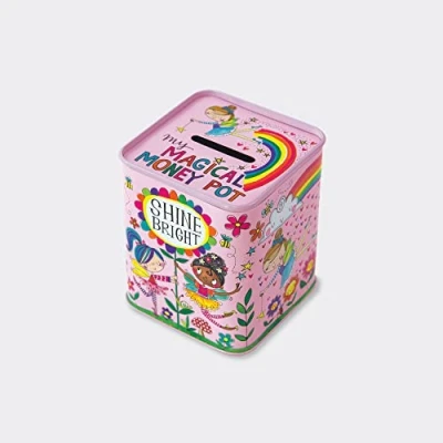 Image of Rachel Ellen Fairies Money Box, 92mm x 77mm 77mm, Multicoloured, One Size (MONBOX33)