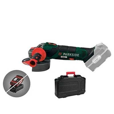 Image of Parkside 20V Cordless Angle Grinder, 125mm, X 20 Volt (without Battery/Charger)