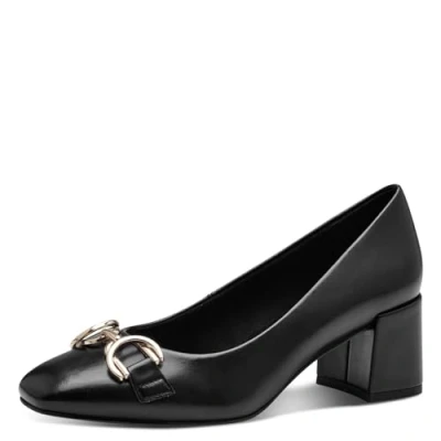 Image of MARCO TOZZI Women&#039;s Court Shoes 2 22429 43 Pump, Black, 7.5 UK