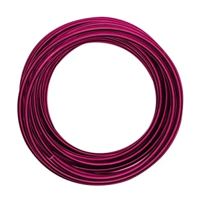 Image of Vaessen Creative Aluminium wire 5mm 10m strong pink,