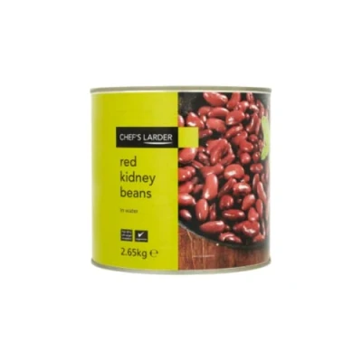Image of Chef&#039;s Larder Red Kidney Beans in Water 2.65kg x 6