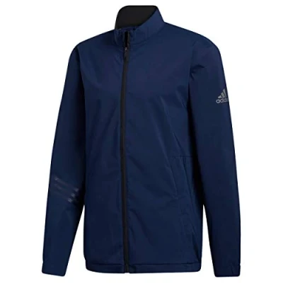 Image of adidas Golf Mens Provisional Rain Jacket Collegiate Navy S