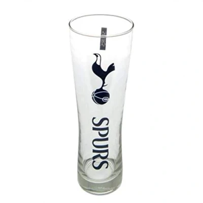 Image of Tottenham Hotspur Official Tall Beer Glass Multi Colour