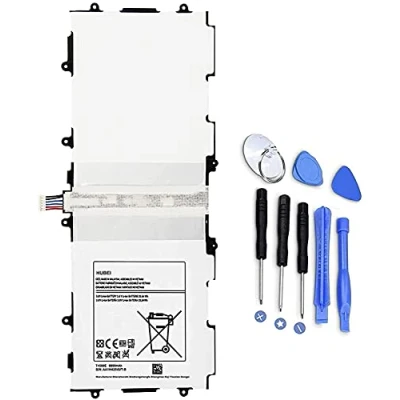 Image of T4500E T4500C Tablet Battery Replacement for Samsung Galaxy Tab 3 10.1 GT P5200(3G &amp; Wifi) P5210(Wifi) P5220(LTE, 3G P5213 P5210 P5200 P5220 P5213(3.8V 6800mAh 25.84Wh)