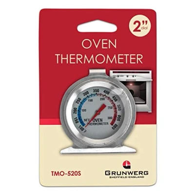 Image of Grunwerg TMO 520S Thermometer, Stainless Steel, Silver