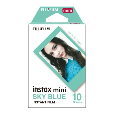 Image of INSTAX Sky Mini Blue Frame Film 10 Shot Pack,