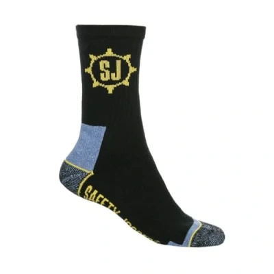Image of SAFETY JOGGER Socks Pack of 3 43 47 Black