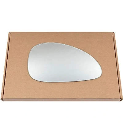 Image of Less4spares Wing Mirror Glass Right Compatible with Citroen C4 2004 2009 STICK ON Driver Off Side Convex