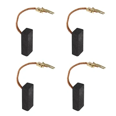 Image of eMagTech 2 Pairs of Lawn Mower Carbon Brushes 6x9x20mm Compatible with Bosch ROTAK 34 32R 370 43LI ERGOFLEX Power Tool Accessories Electric Motor Replacement Parts