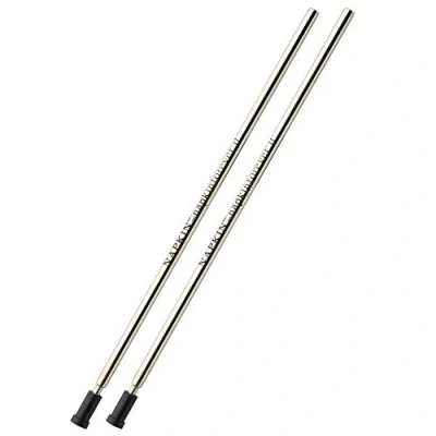 Image of Pininfarina Cambinao Ink Refill 2X Replacement Ballpoint Pen Refills Black