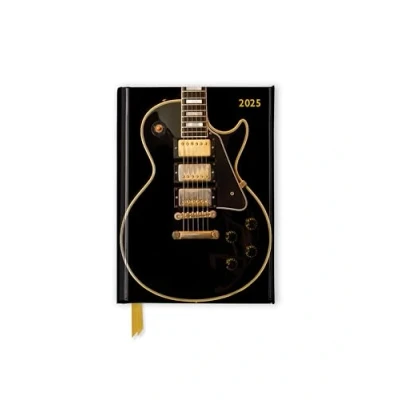 Image of Black Gibson Guitar 2025 Luxury Pocket Diary Planner Week to View