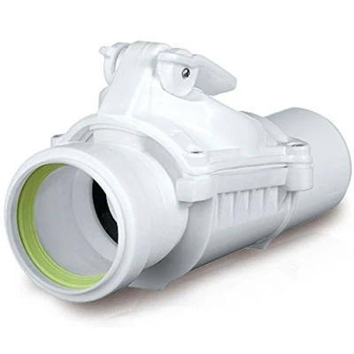 Image of Horizontally Assembled Inline Anti Flood 50mm Backwater Check Valve Backflow Prevention