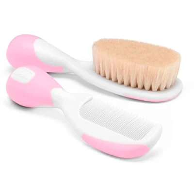 Image of Chicco 00006569100000 Comb and Brush Pink