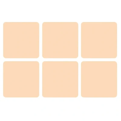 Image of Flossy Coasters Set of 6