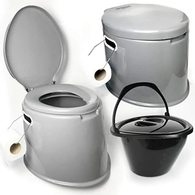 Image of Outdoor Addict 5L PORTABLE TOILET COMPACT POTTY LOO CAMPING CARAVAN PICNIC FISHING FESTIVALS