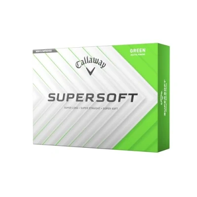 Image of Callaway Golf Supersoft Ball 2025, Green